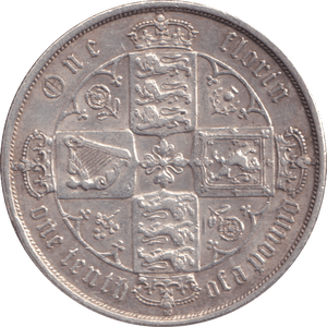 1868 FLORIN ( GVF ) DIE 19 - FLORIN - Cambridgeshire Coins