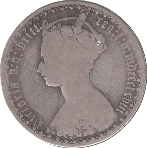 1868 FLORIN ( NF ) DIE 18 - FLORIN - Cambridgeshire Coins