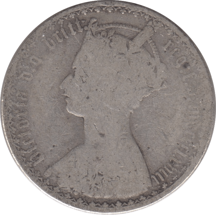 1868 FLORIN ( NF ) - FLORIN - Cambridgeshire Coins