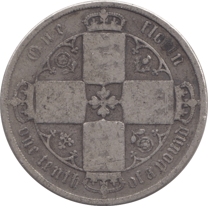 1868 FLORIN ( NF ) - FLORIN - Cambridgeshire Coins