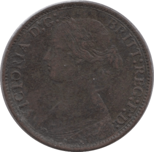 1869 FARTHING ( GF ) - Farthing - Cambridgeshire Coins