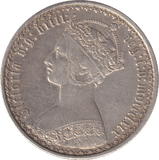 1869 FLORIN ( GVF ) DIE 9 - FLORIN - Cambridgeshire Coins