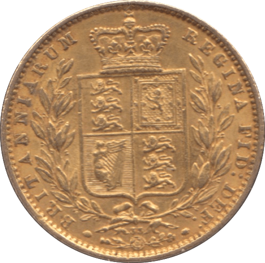 1869 GOLD SOVEREIGN ( GVF ) DIE 33 - SOVEREIGN - Cambridgeshire Coins