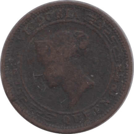 1870 CEYLON ONE CENT - WORLD COINS - Cambridgeshire Coins