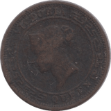 1870 CEYLON ONE CENT - WORLD COINS - Cambridgeshire Coins