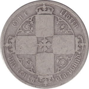 1870 FLORIN ( FAIR ) - FLORIN - Cambridgeshire Coins