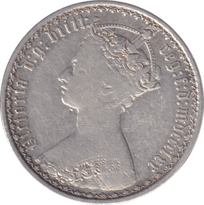 1870 FLORIN ( FINE ) DIE 2 - FLORIN - Cambridgeshire Coins