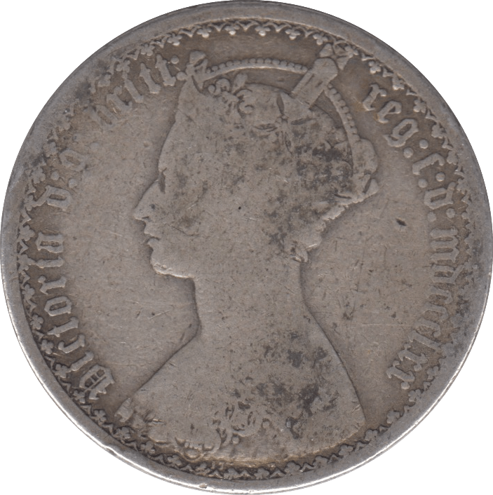 1870 FLORIN ( FINE ) - FLORIN - Cambridgeshire Coins