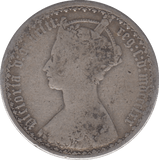 1870 FLORIN ( FINE ) - FLORIN - Cambridgeshire Coins