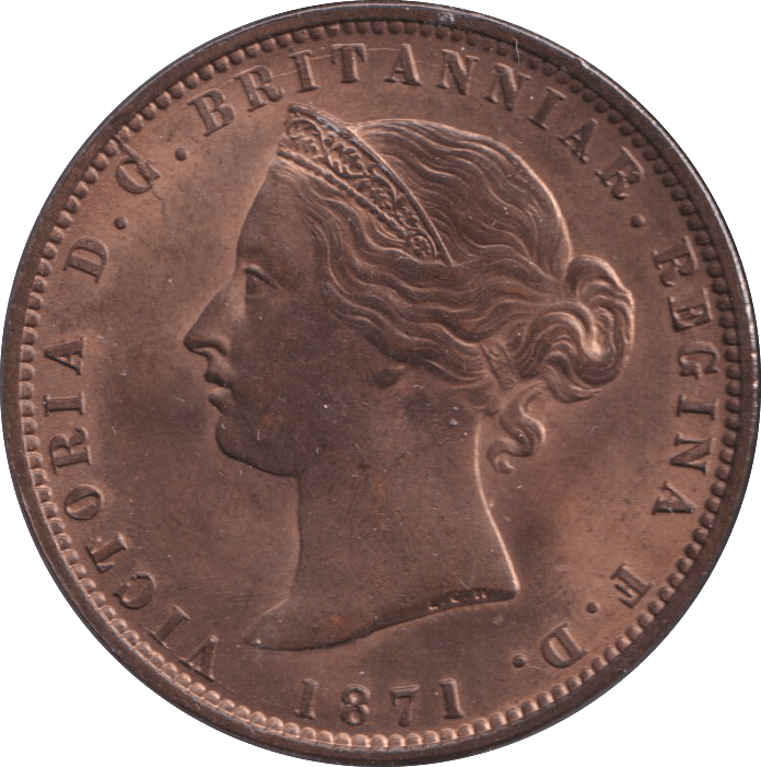 1871 1/13 SHILLING - PENNY - Cambridgeshire Coins