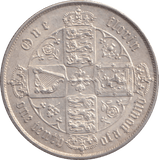 1871 FLORIN ( AUNC ) DIE 42 - FLORIN - Cambridgeshire Coins