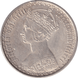 1871 FLORIN ( AUNC ) DIE 42 - FLORIN - Cambridgeshire Coins