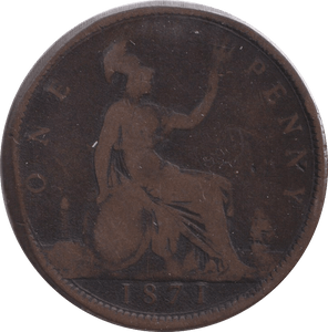 1871 PENNY ( NF ) - PENNY - Cambridgeshire Coins