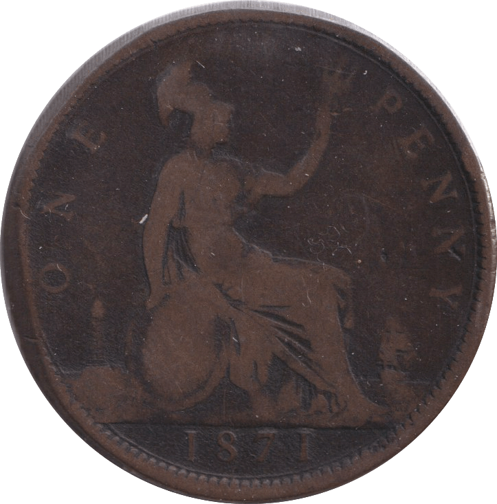 1871 PENNY ( NF ) - PENNY - Cambridgeshire Coins