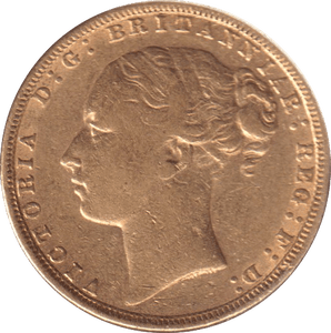 1872 (2) GOLD SOVEREIGN ( VF ) - SOVEREIGN - Cambridgeshire Coins