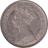 1872 FLORIN ( EF ) DIE 105 - FLORIN - Cambridgeshire Coins