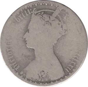 1872 FLORIN ( FAIR ) DIE 81 - FLORIN - Cambridgeshire Coins