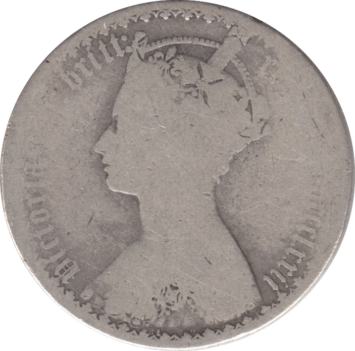 1872 FLORIN ( FAIR ) DIE 81 - FLORIN - Cambridgeshire Coins