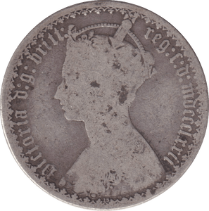 1872 FLORIN ( FAIR ) - FLORIN - Cambridgeshire Coins