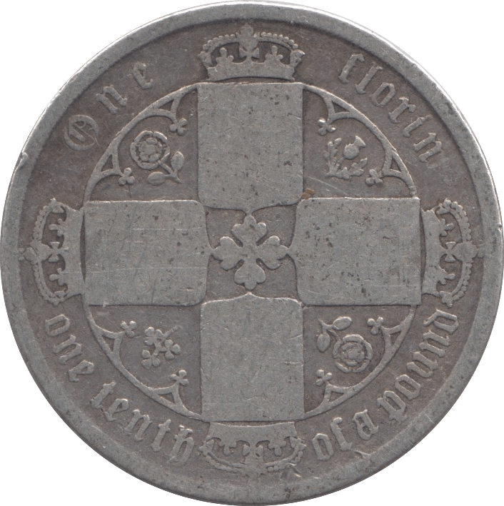 1872 FLORIN ( NF ) DIE 101 - FLORIN - Cambridgeshire Coins