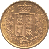 1872 GOLD SOVEREIGN ( EF ) DIE 53 - SOVEREIGN - Cambridgeshire Coins