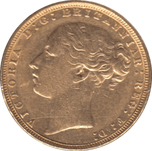 1872 GOLD SOVEREIGN ( EF ) - SOVEREIGN - Cambridgeshire Coins