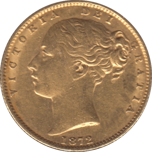 1872 GOLD SOVEREIGN ( EF ) SYDNEY MINT - SOVEREIGN - Cambridgeshire Coins