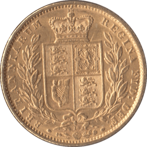 1872 GOLD SOVEREIGN ( GVF ) DIE 18 - SOVEREIGN - Cambridgeshire Coins