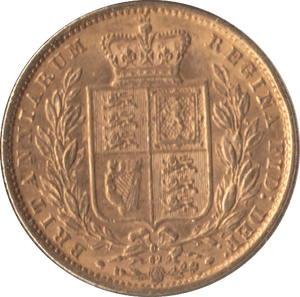 1872 GOLD SOVEREIGN ( GVF ) DIE 62 - SOVEREIGN - Cambridgeshire Coins