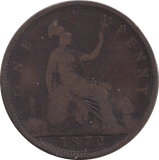 1872 PENNY ( NF ) - PENNY - Cambridgeshire Coins