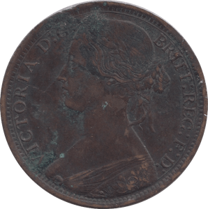 1872 PENNY ( VF ) - PENNY - Cambridgeshire Coins