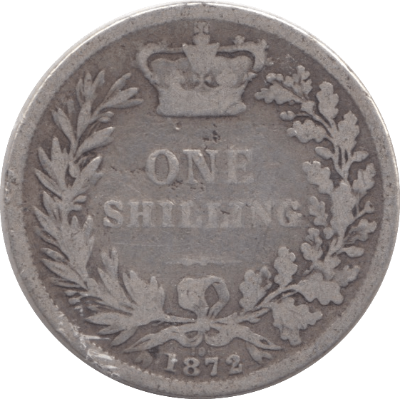 1872 SHILLING ( FAIR ) DIE 106 - Shilling - Cambridgeshire Coins