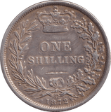 1872 SHILLING ( GVF ) DIE 50 - SHILLING - Cambridgeshire Coins