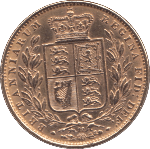 1872 SOVEREIGN ( EF ) DIE 22 - Sovereign - Cambridgeshire Coins