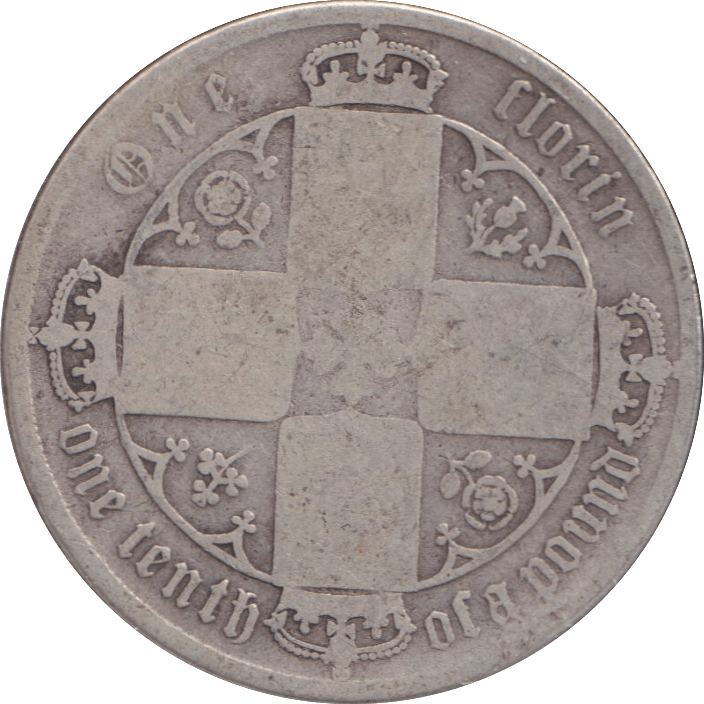 1873 FLORIN ( FAIR ) - FLORIN - Cambridgeshire Coins