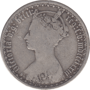 1873 FLORIN ( FINE ) DIE 38 - FLORIN - Cambridgeshire Coins