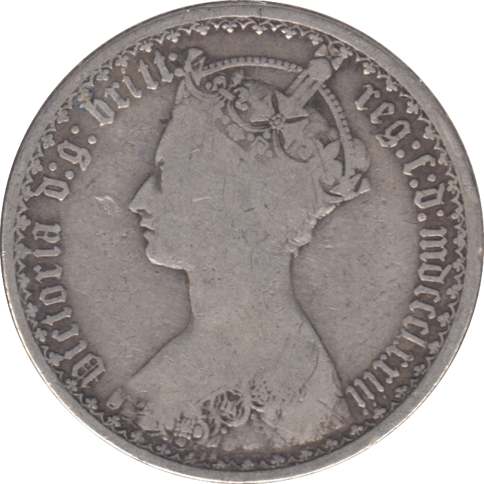 1873 FLORIN ( FINE ) DIE 38 - FLORIN - Cambridgeshire Coins