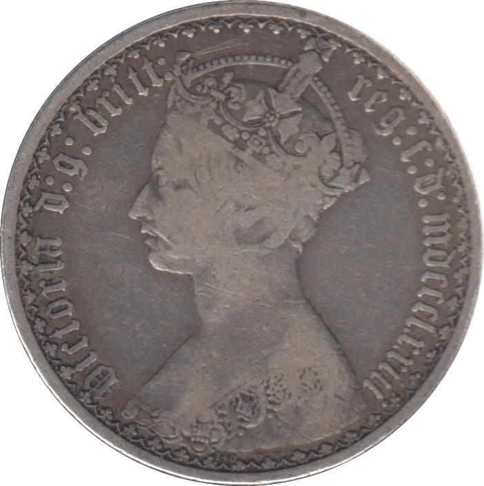 1873 FLORIN ( GF ) DIE 140 - FLORIN - Cambridgeshire Coins