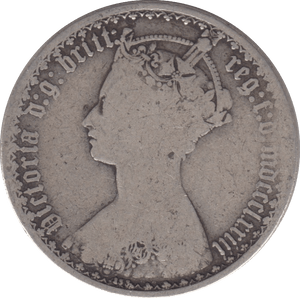 1873 FLORIN ( NF ) DIE 153 - FLORIN - Cambridgeshire Coins