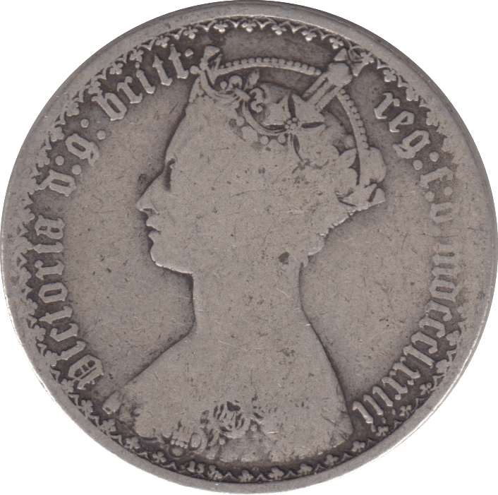 1873 FLORIN ( NF ) DIE 153 - FLORIN - Cambridgeshire Coins