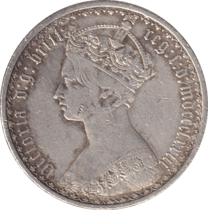 1873 FLORIN ( VF ) DIE 187 - FLORIN - Cambridgeshire Coins