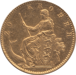 1873 GOLD 20 KRONER DENMARK - Gold World Coins - Cambridgeshire Coins