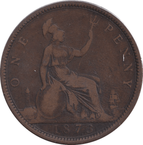 1873 PENNY ( FINE ) - PENNY - Cambridgeshire Coins