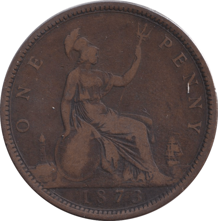 1873 PENNY ( FINE ) - PENNY - Cambridgeshire Coins