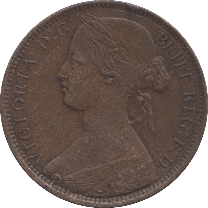 1873 PENNY ( GVF ) - PENNY - Cambridgeshire Coins