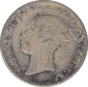 1873 SIXPENCE ( GF ) DIE 85 - SIXPENCE - Cambridgeshire Coins