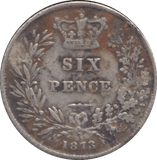 1873 SIXPENCE ( GF ) DIE 85 - SIXPENCE - Cambridgeshire Coins