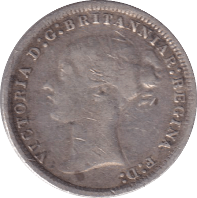 1873 THREEPENCE ( GF ) - THREEPENCE - Cambridgeshire Coins