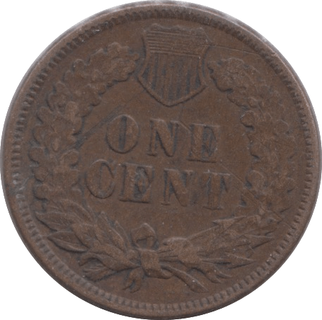 1874 1 CENT USA - WORLD COINS - Cambridgeshire Coins