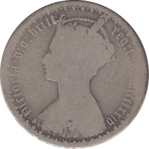 1874 FLORIN ( FAIR ) DIE 33 - FLORIN - Cambridgeshire Coins